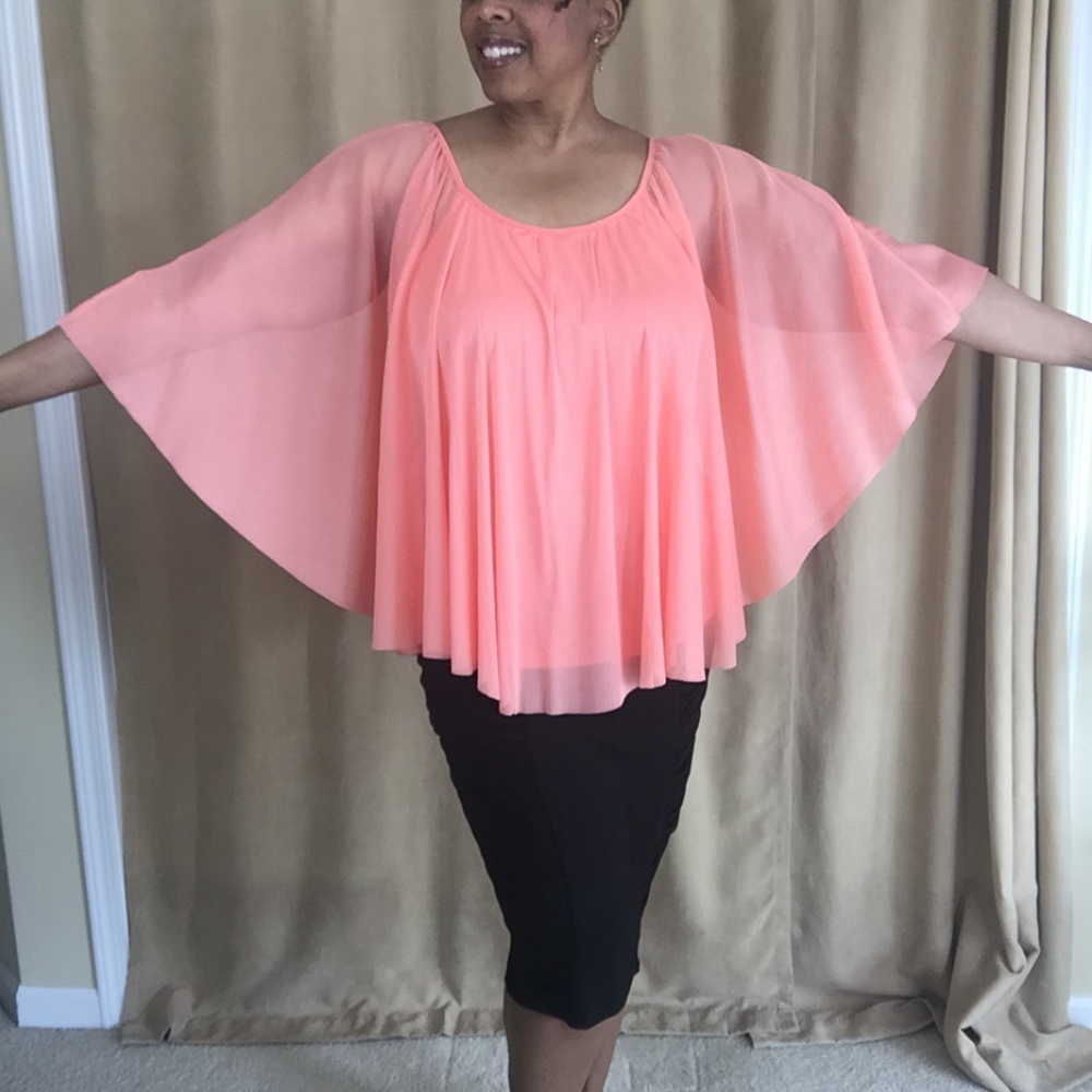 Massini Tank with Sheer Overlay 1X